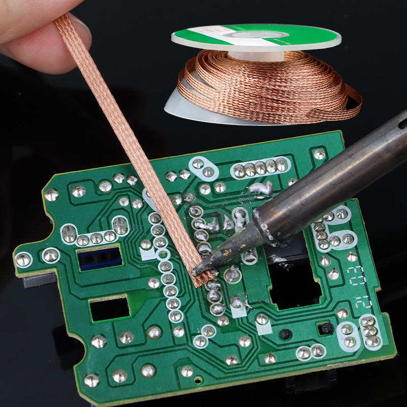 Solder Wick Braid - Soldeer verwijderaar, gevlochten soldeerwikkel, soldeer draad,