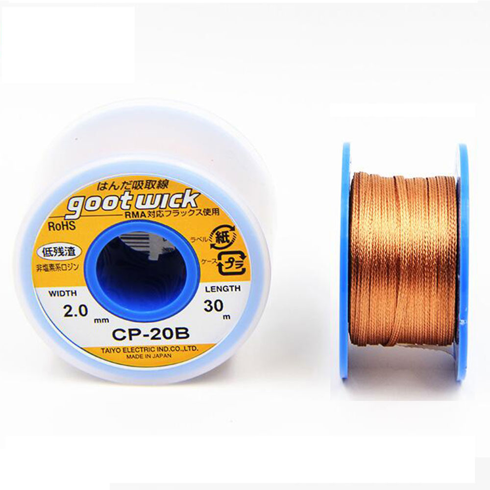 Solder Wick Braid - Japan Originele Goot Lont 30/20/15M Desolderen
