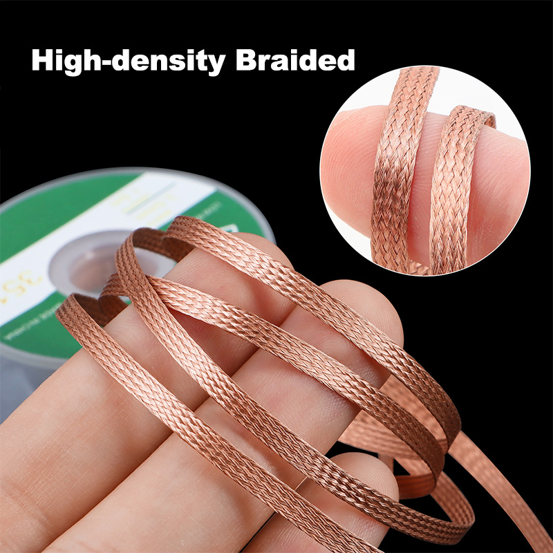 Soldeer verwijderaar, gevlocht - Solder Wick Braid recensie en prijs
