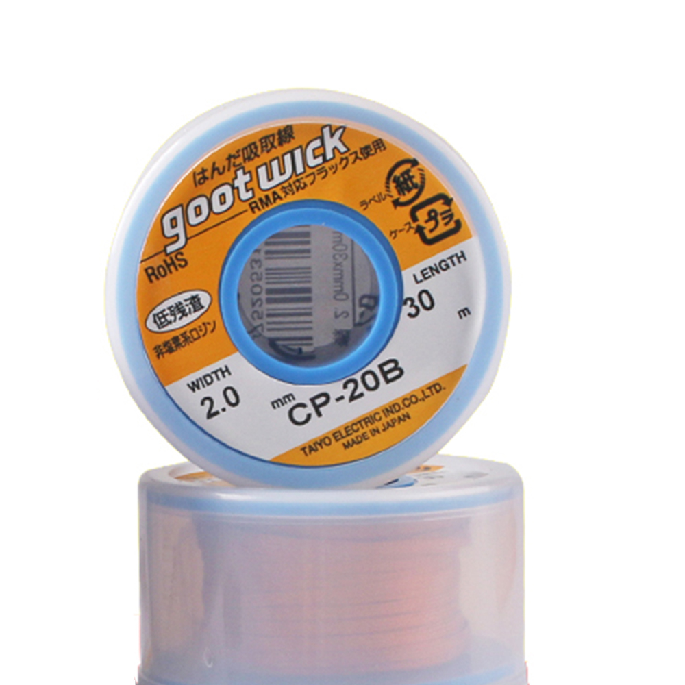 Japan Originele Goot Lont 30/2 - Solder Wick Braid recensie en prijs