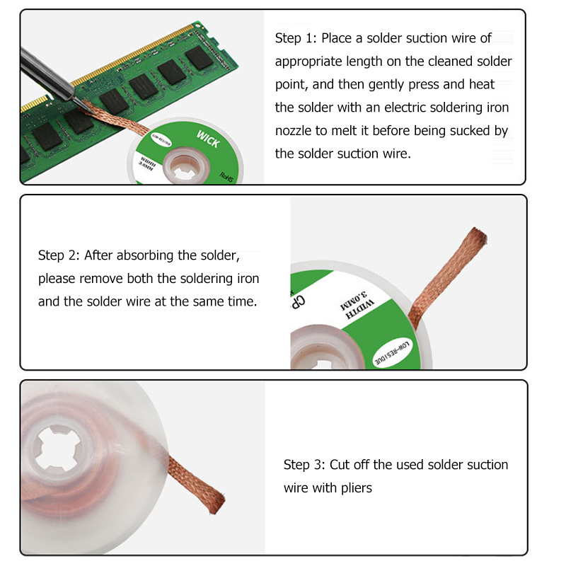 1.5M Desolderen Mesh Vlecht So - Solder Wick Braid recensie en prijs